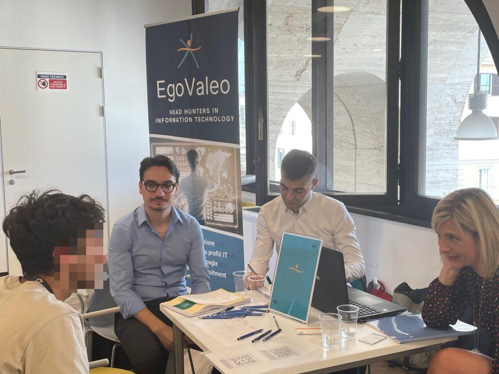 Stand EgoValeo al Career Day di 42 Roma Luiss