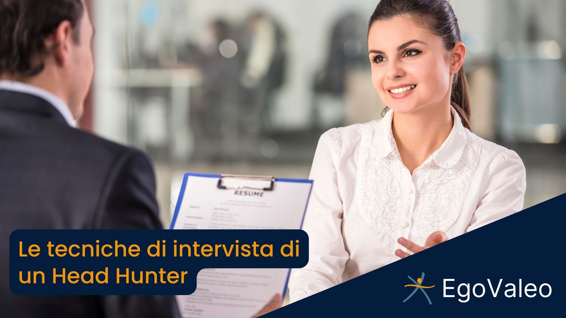 Tecniche di intervista di un head hunter